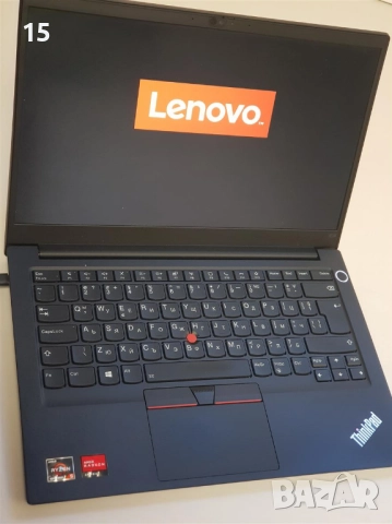 Преносим компютър Lenovo Thinkpad E14 Ryzen 5 /24GB ram /1250GB Nvme/Radeon/Win11 pro /Офис /VPN , снимка 3 - Лаптопи за работа - 52047980