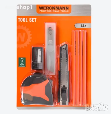Комплект инструменти Werckmann 12 части 