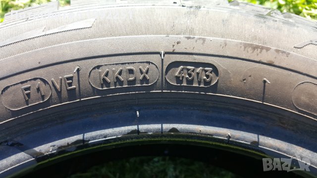 2бр. зимни гуми Michelin Alpin 155/65R14. 7мм дълбочина на шарката. DOT 4313. Цената е за 2бр, снимка 2 - Гуми и джанти - 32678647