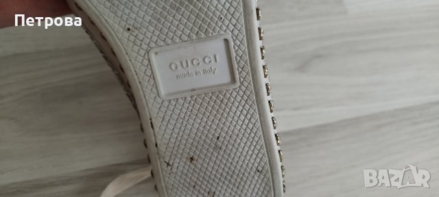 кецове Gucci, снимка 9 - Кецове - 44031196