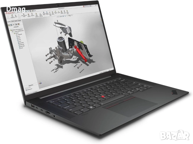 16" 165Hz ThinkPad P1 / i9-13900H / 64GB / 1TB SSD /RTX 2000 Ada / Win11Pro, снимка 3 - Лаптопи за работа - 52001465