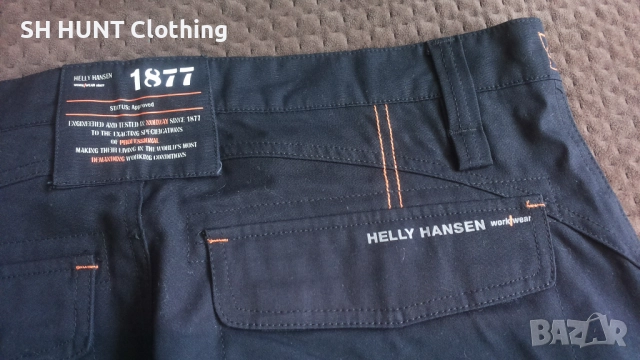 HELLY HANSEN Work Trouser размер 52 / L работен панталон W4-490, снимка 4 - Панталони - 52037446