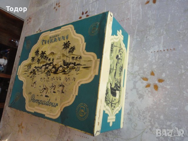 Страхотна ламаринена тенекиена кутия 6, снимка 3 - Антикварни и старинни предмети - 43775823