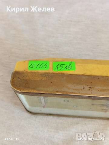 Стар механичен будилник CHUNLEI CHINA рядък за КОЛЕКЦИЯ ДЕКОРАЦИЯ 15164, снимка 9 - Антикварни и старинни предмети - 51952766