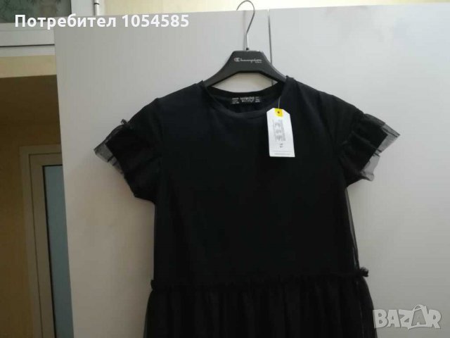 Чисто нова рокля Terranova-Тюлена - 12-13год , снимка 3 - Детски рокли и поли - 28582598