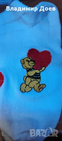 Персонална бродерия върху чорапи , снимка 3 - Дамски чорапи - 50323309