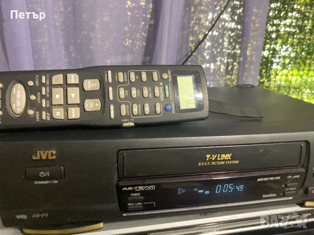 VHS JVC HR-J668, снимка 2 - Плейъри, домашно кино, прожектори - 49978043