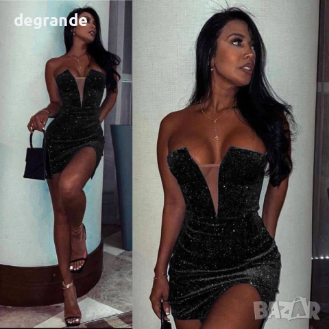 Стилна секси рокля, снимка 2 - Рокли - 50796951