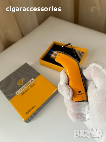 Комплект Cohiba – запалка и ножче в подаръчна кутия, снимка 4 - Запалки - 50898677