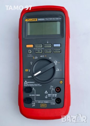 FLUKE 28 II EX True RMS - Цифров водоустойчив мултицет, снимка 3 - Други инструменти - 39533279