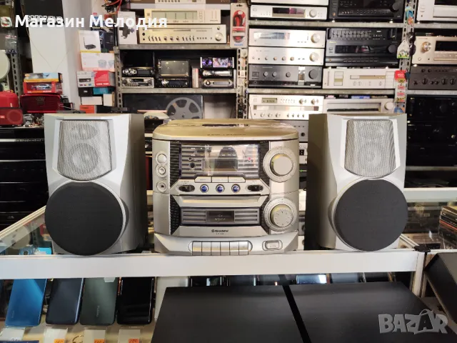 🎶Аудиосисема Roadstar HIF-9903 с две колони. Системата работи само на радио.