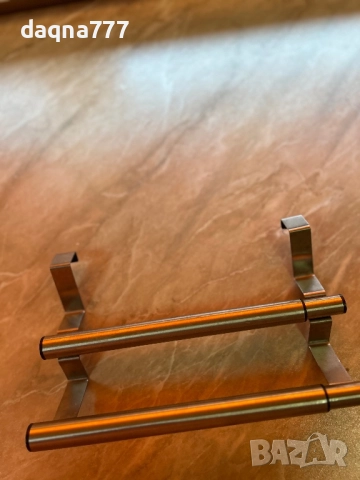 Закачалка За Кърпи Double, Двойна Разтегателна Релса за Врата, снимка 13 - Аксесоари за кухня - 51665392