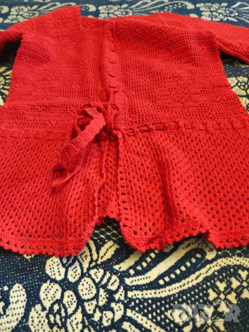 Страхотна блуза ръчна изработка , снимка 4 - Ризи - 50304286