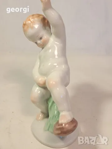 унгарска порцеланова фигура Herend , снимка 2 - Колекции - 49789947