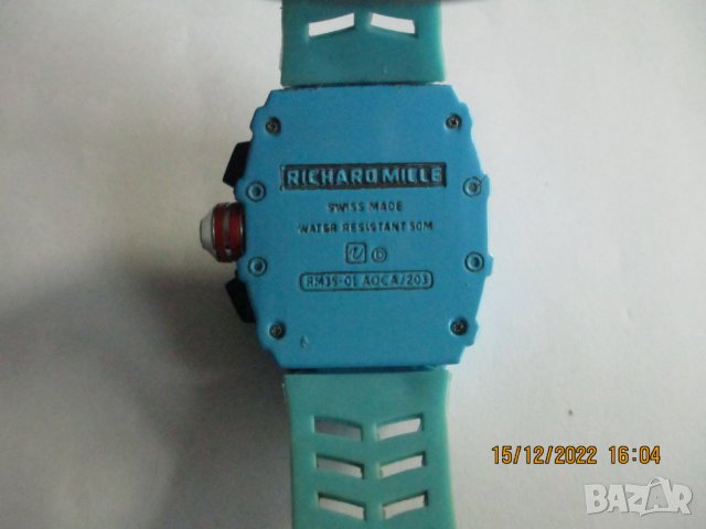 Richard Mille реплика, снимка 2 - Мъжки - 39020281