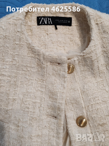 Zara яке от букле размер XS, снимка 4 - Якета - 52087622