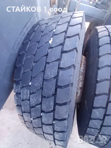 2 броя гуми с джанти 215/75/17,5, снимка 3 - Гуми и джанти - 49574883