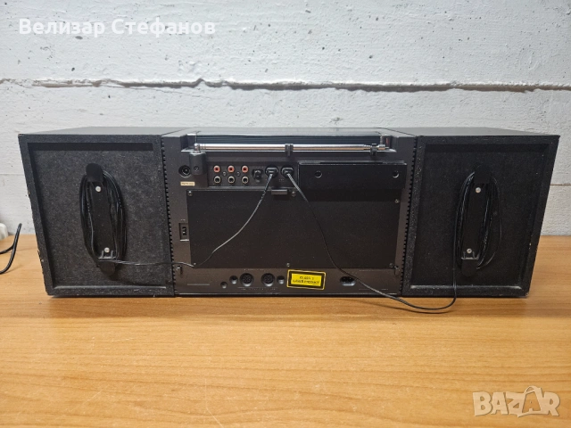 📻 Philips CD555 – Ретро касетофон с радио и CD плейър, снимка 7 - Радиокасетофони, транзистори - 53599291