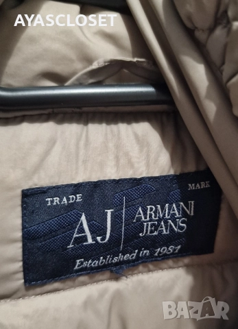 Яке Armani с патешки пух XL, снимка 4 - Якета - 52329805