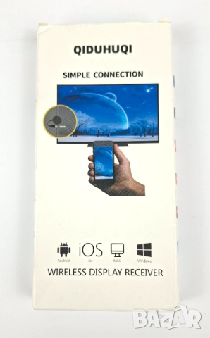 Нов Безжичен HDMI адаптер за екран (Wireless Display Receiver) - Full HD, QIDUHUQI