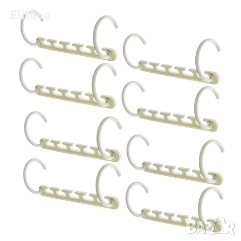 Иновативна закачалка органайзер Triple Closet Space, снимка 4 - Закачалки - 52878582