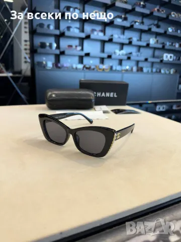Chanel Слънчеви Очила С UV400 Защита С ПОДАРЪК🎁Калъф Код D1696, снимка 2 - Слънчеви и диоптрични очила - 48819204