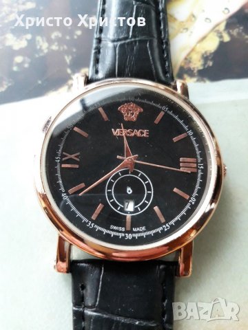 Мъжки луксозен часовник VERSACE , снимка 3 - Мъжки - 32117693