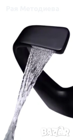 Екстравагантен черен смесител за баня , снимка 10 - Други стоки за дома - 53038053