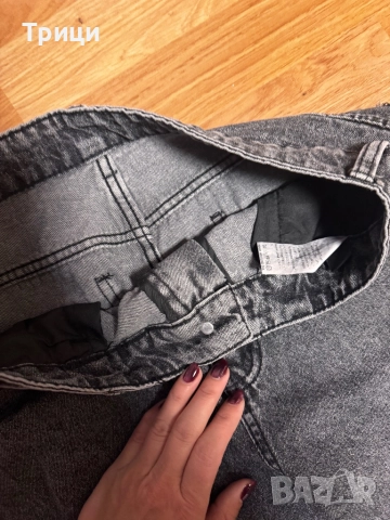 Черни дънки размер М, снимка 3 - Дънки - 52268269