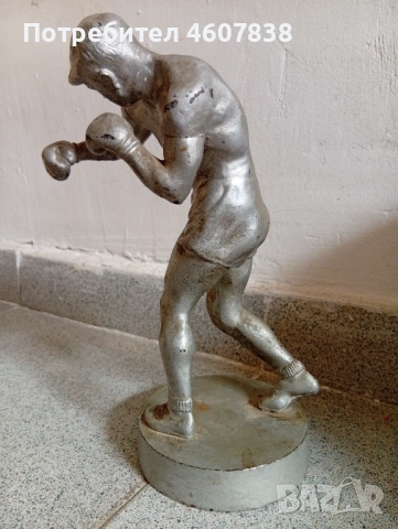 Статуетка скулптура боксьор 22/10 см, снимка 4 - Статуетки - 53579868