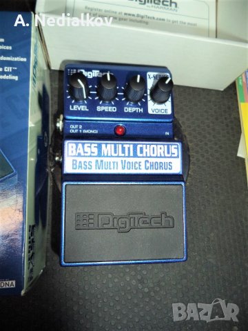 Digitech bass multivoice chorus, снимка 2 - Китари - 37916638
