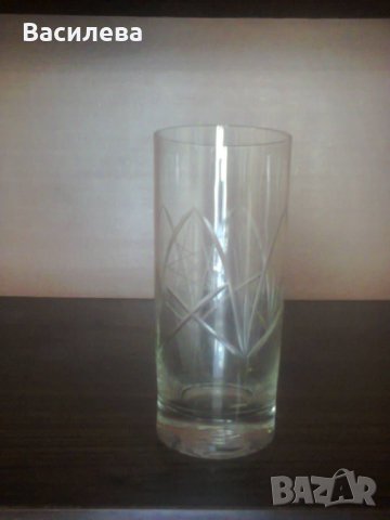 Комплект 6 чаши калиево стъкло, снимка 2 - Чаши - 40298104