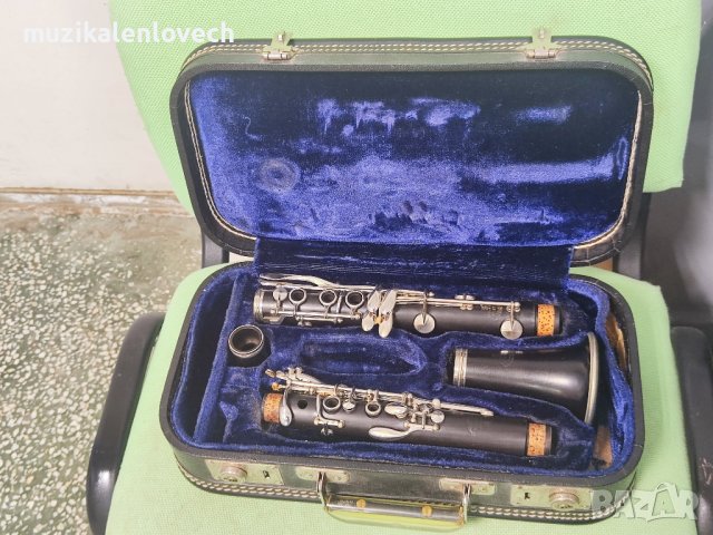 Evette Buffet Crampon B-Flat Clarinet /France/- Дървен Про Кларинет с оригинален куфар полубьом