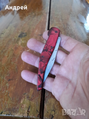 Стар джобен нож,ножче,ножка #140, снимка 2 - Други ценни предмети - 51911493