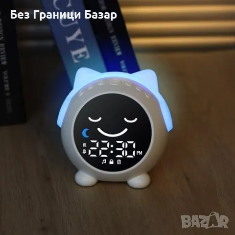 Нов Детски будилник с Bluetooth и светлина – треньор за сън деца стая, снимка 2 - Други - 49647008