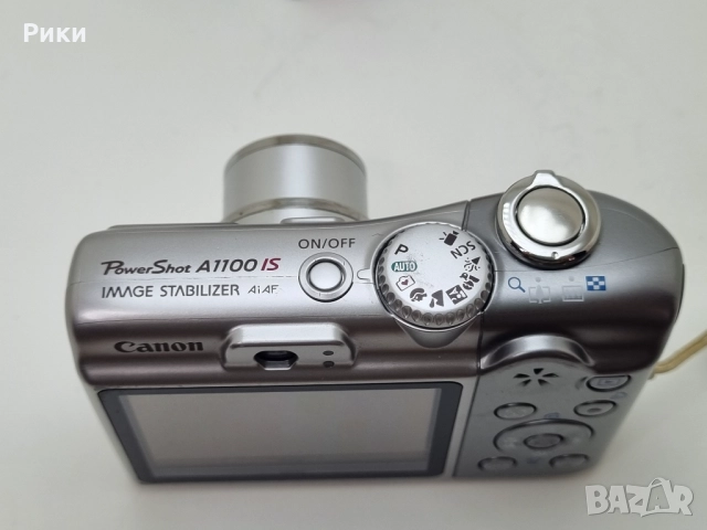 Canon PowerShot A1100 IS 12.1 MP 4x Zoom Digital Camera-Silver , снимка 8 - Фотоапарати - 52729570