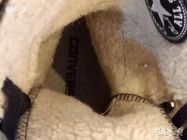 Зимни кецове Converse естествена кожа   4/4, снимка 11 - Кецове - 39022696