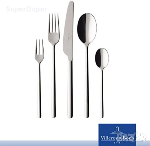 Villeroy & Boch прибори за хранене Liam , Ella , Arthur , Piemont, снимка 4 - Прибори за хранене, готвене и сервиране - 52660380