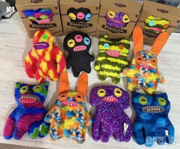 Fuggler плюшена играчка/Фъглер/Fuggler ugly monster 25см Фуглер