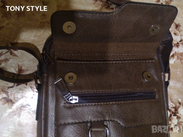 Classic Нова Мъжка Кожена Чанта , снимка 10 - Чанти - 51610560