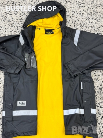 Мъжко работно яке, дъждобран SNICKERS.Размер М, снимка 8 - Якета - 52577414