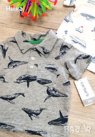 Carter's блуза с яка, снимка 3 - Бебешки блузки - 33483262