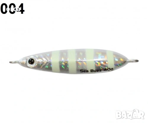 Пилкер SeaBuzz 341 UV джиг примамка за морски и спинингов риболов, снимка 6 - Такъми - 53211890