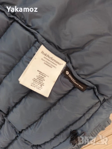 Мъжко пухено яке Peak Performance , снимка 3 - Якета - 51776460