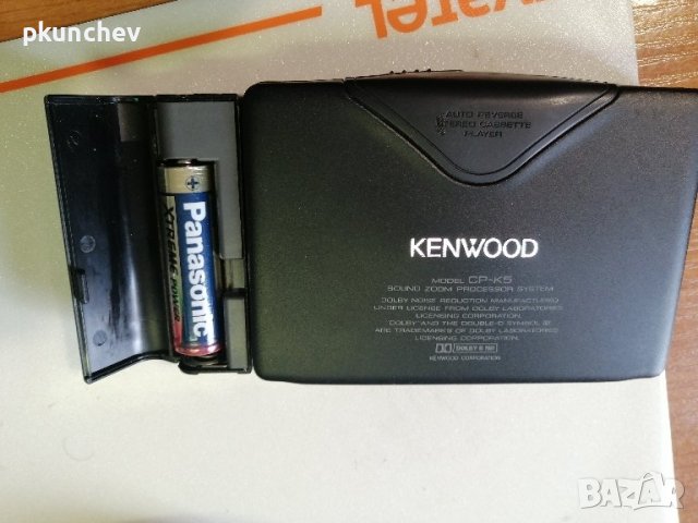 Ретро уокмен KENWOOD CP-K5, снимка 4 - Радиокасетофони, транзистори - 43361092