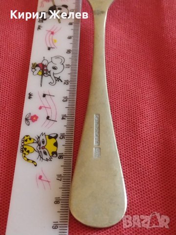 Стара вилица Английски стил с маркировка PLATINUM PLATE за КОЛЕКЦИОНЕРИ 31920, снимка 7 - Други ценни предмети - 43833567