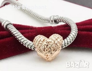 Елемент сърце Gold или Rose Gold/нов
