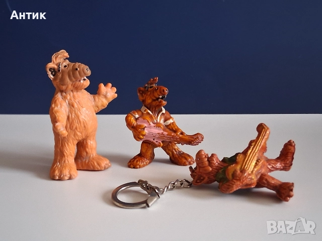 ЛОТ Стари Фигурки Ключодържател АЛФ Мики Маус от Соца, снимка 9 - Колекции - 52637173