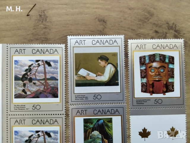Пощенски марки Канада 1988/92, снимка 2 - Филателия - 52500825