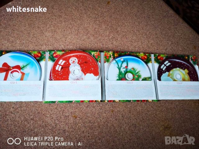Merry Christmas set box of 4 original CD 2011, снимка 2 - CD дискове - 28637533